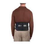 0074676255019 - ADJUSTABLE LUMBAR BACK BRACE BLACK ONE SIZE FITS MOST PACKAGE