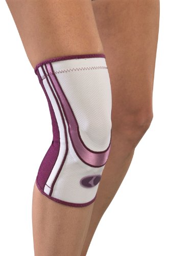 7467650991400 - MUELLER LIFECARE FOR HER, CONTOUR KNEE, PLUM, SMALL, 1-COUNT BOX
