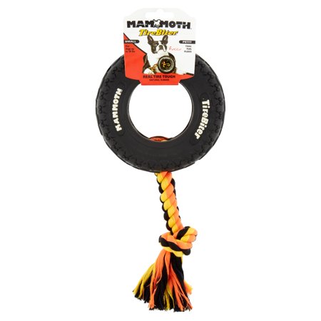 0746772310045 - TIREBITER HEAVY DUTY RUBBER TIRE WITH ROPE SMALL 6