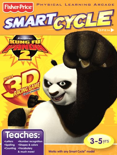 0746775026424 - FISHER-PRICE SMART CYCLE 3D SOFTWARE - DREAMWORKS KUNG FU PANDA