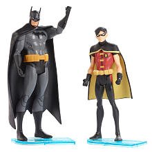 0746775034405 - DC UNIVERSE YOUNG JUSTICE BATMAN AND ROBIN FIGURE 2-PACK