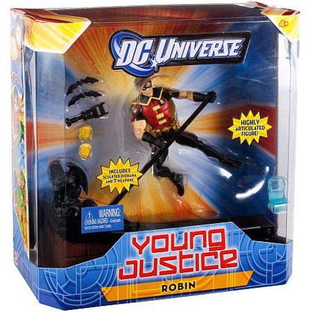 0746775034481 - DC UNIVERSE YOUNG JUSTICE ROBIN ACTION FIGURE