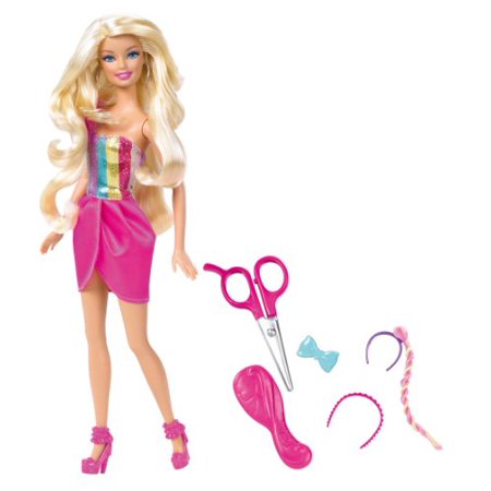0746775051471 - BARBIE HAIRTASTIC CUT AND STYLE BLONDE DOLL