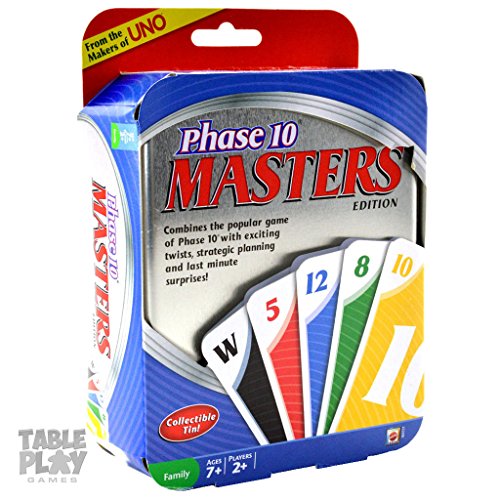 0746775054564 - PHASE 10 MASTERS EDITION CARD GAME