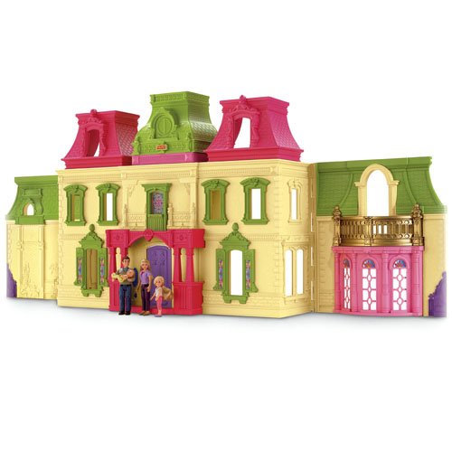 0746775093709 - FISHER-PRICE LOVING FAMILY DREAM DOLLHOUSE WITH CAUCASIAN FAMILY