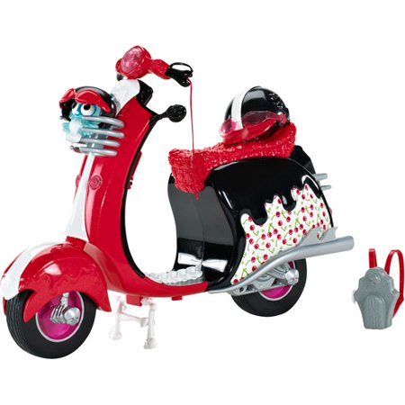 0746775126452 - MONSTER HIGH GHOULIA YELPS SCOOTER VEHICLE