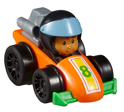 0746775166717 - FISHER-PRICE LITTLE PEOPLE WHEELIES RACE CAR AND KOBY