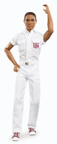 0746775177683 - BARBIE COLLECTOR TEXAS A&M UNIVERSITY AFRICAN-AMERICAN KEN DOLL