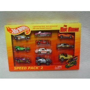 0746775178338 - HOT WHEELS 2012 THE HOT ONES SPEED PACK 2 ALL CHASE CARS SHADOW JET / EL REY SPECIAL / SOL-AIRE CX4 / MONTEZOOMA / PORSCHE 917 / '84 MONTE CARLO SS / STING ROD / LAMBORGHINI COUNTACH LP500 / '84 PONTIAC GRAND PRIX / ROLL PATROL