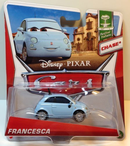 0746775186913 - DISNEY / PIXAR CARS MAINLINE 1:55 DIE CAST CAR FRANCESCA [FESTIVAL ITALIANO 6/10