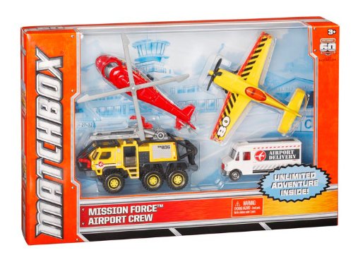 0746775201913 - MATCHBOX SKY BUSTERS MISSION FORCE AIRPORT ADVENTURE PACK