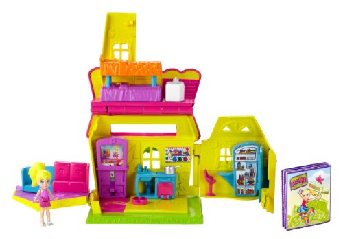 Polly Pocket! Clubhouse da Polly Set de Jogos Polly e Peaches Nova Polly  Mattel na Americanas Empresas