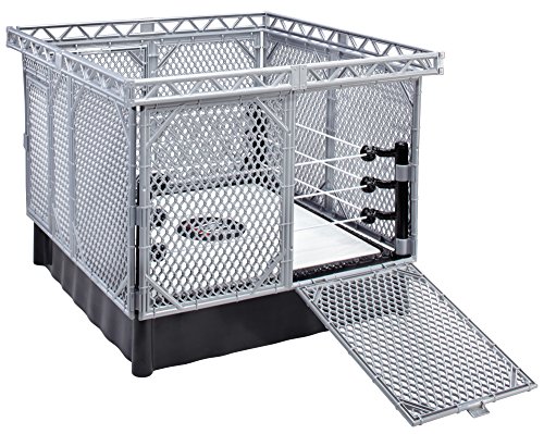 0746775260255 - WWE STEEL CAGE ACCESSORY DELUXE PLAY SET - MATTEL, INC.