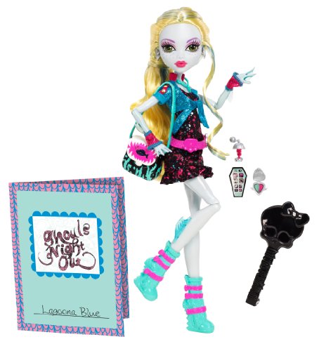 0746775265229 - MONSTER HIGH GHOULS NIGHT OUT DOLL LAGOONA BLUE DOLL