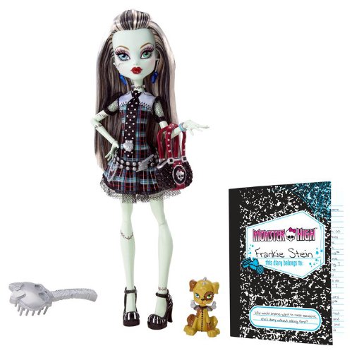 0746775265595 - MONSTER HIGH FRANKIE STEIN DOLL WITH WATZIT PET