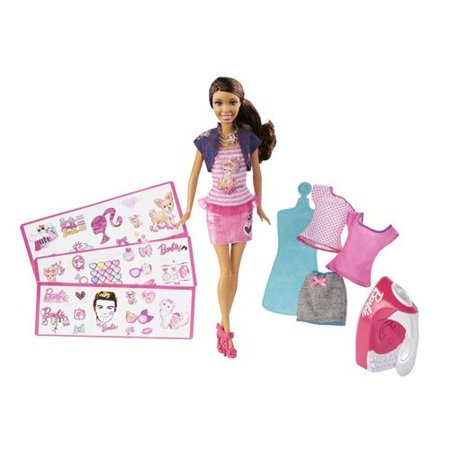 0746775297268 - BARBIE IRON-ON STYLE AFRICAN-AMERICAN DOLL