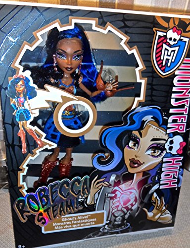 0746775299323 - MONSTER HIGH GHOULS ALIVE ROBECCA STEAM DOLL