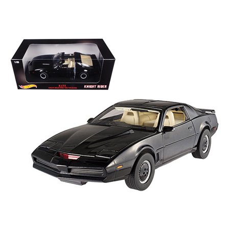 0746775375706 - HOT WHEELS ELITE HERITAGE KNIGHT RIDER K.I.T.T. KNIGHT INDUSTRIES TWO THOUSAND VEHICLE (1:18 SCALE)