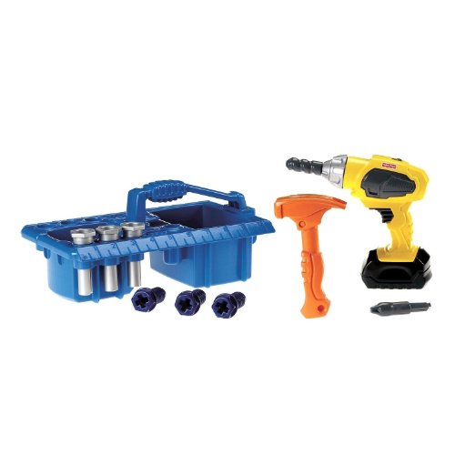 0746775379049 - FISHER-PRICE DRILLIN' ACTION TOOL SET
