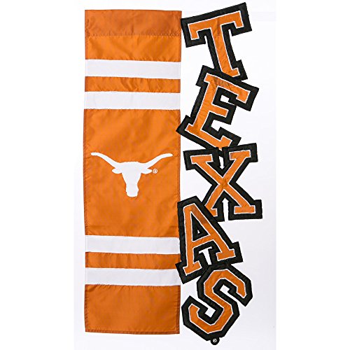 0746851781636 - NCAA VERTICAL FLAG NCAA TEAM: TEXAS