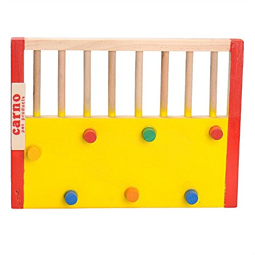 0747180595727 - WODDEN HAMSTER CLIMBING LADDER FUNNY TOY CREATIVE SMALL PET PLAY EXERCISE TOYS