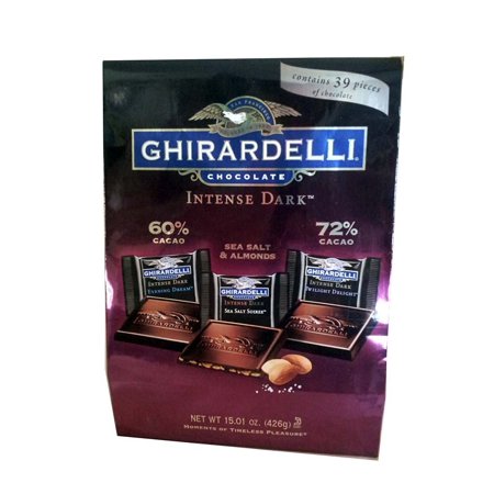 0747599315343 - GHIRARDELLI CHOCOLATE INTENSE DARK CHOCOLATE VARIETY PACK 15 OZ.
