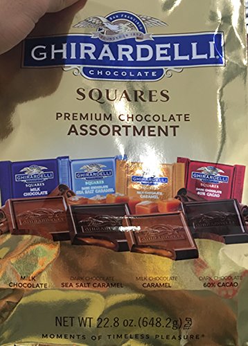 0747599324697 - GHIRARDELLI GOLD ASSORTED 4 FLAVORS, 22.82 OUNCE