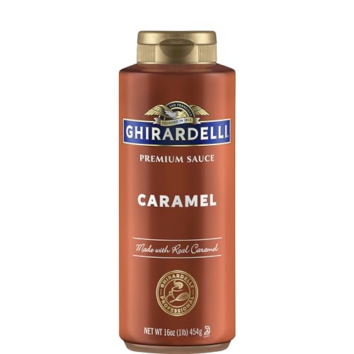 0747599417481 - GHIRARDELLI CARAMEL SAUCE SQUEEZE BOTTLE, 16 OZ (PACK OF 1)