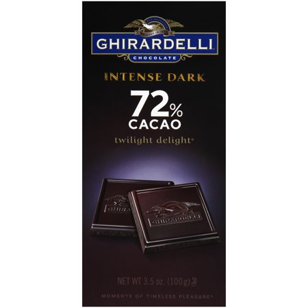 0747599607219 - GHIRARDELLI CHOCOLATE INTENSE DARK BAR TWILIGHT DELIGHT 72% CACAO BARS
