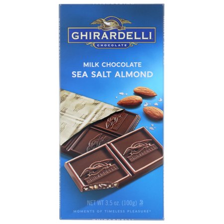 0747599614163 - GOURMET MILK SEA SALT SYMPTHONY ROASTED ALMONDS CHOCOLATE BAR