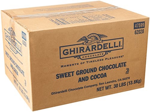 0747599620287 - SWEET GROUND CHOCOATE 30 LB, 30 LB