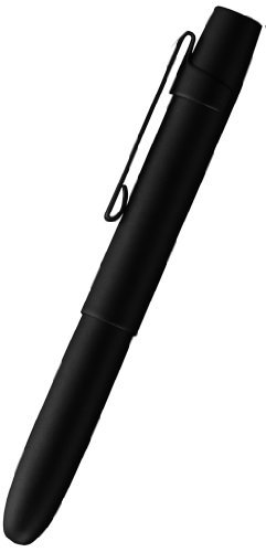 0747609780017 - FISHER SPACE PEN X-MARK FLAT-CAP BULLET SPACE PEN WITH CLIP, BLACK MATTE, GIFT BOXED (400BWCBCL)