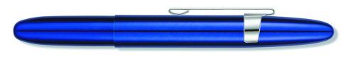 0747609842814 - FISHER SPACE PEN, BULLET SPACE PEN WITH CLIP, BLUEBERRY, GIFT BOXED (400BBCL)