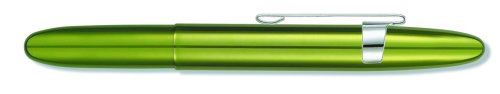 0747609842821 - FISHER SPACE PEN, BULLET SPACE PEN WITH CLIP, LIME GREEN, GIFT BOXED (400LGCL)