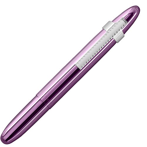 0747609842845 - FISHER SPACE PEN, BULLET SPACE PEN WITH CLIP, PURPLE, GIFT BOXED (400PPCL)