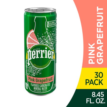 0074780333498 - PERRIER SPARKLING NATURAL MINERAL WATER 84.5 FL OZ (CASE OF 3 WITH 10 CANS PER B