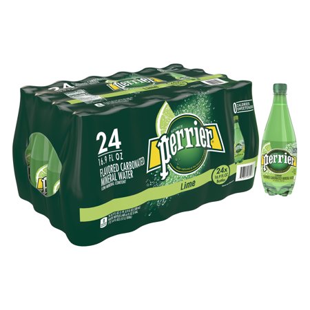 0074780446259 - PERRIER LIME FLAVORED CARBONATED MINERAL WATER, 16.9 FL OZ. PLASTIC BOTTLES (24 COUNT)