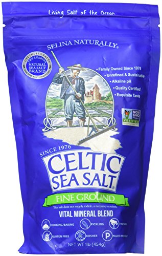 0747989308191 - FINE GROUND CELTIC SEA SALT – 16 OUNCE RESEALABLE BAG OF NUTRITIOUS, CLASSIC SEA SALT, GREAT FOR COOKING, BAKING, PICKLING, FINISHING AND MORE, PANTRY-FRIENDLY, GLUTEN-FREE