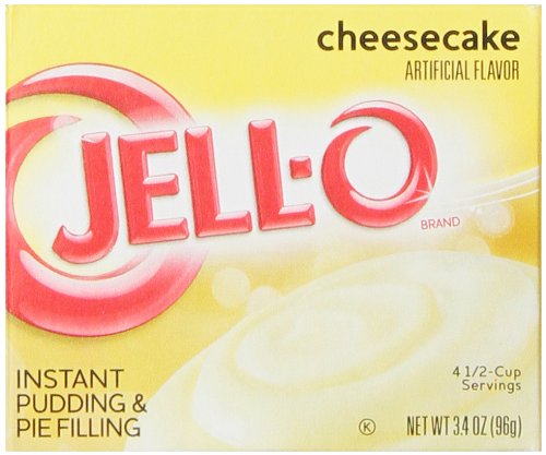 0748246010048 - JELL-O INSTANT PUDDING AND PIE FILLING, CHEESECAKE, 3.4-OUNCE BOXES (PACK OF 6)