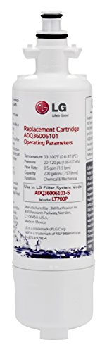 0748252073198 - LG 6 MONTH / 200 GALLON CAPACITY REPLACEMENT REFRIGERATOR WATER FILTER (LT700P)