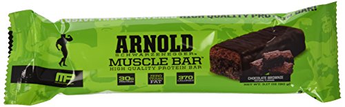 0748252315052 - ARNOLD SCHWARZENEGGER SERIES ARNOLD MUSCLE BAR, CHOCOLATE BROWNIE, 12 COUNT 3.17OZ BARS