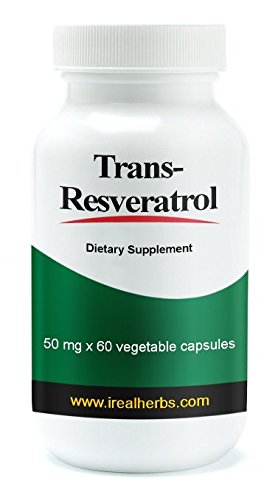 0748252635228 - TRANSRESVERATROL - 50MG X 60 CAPSULES - ALL THE BENEFITS OF RESVERATROL, CONCENTRATED IN CAPSULE FORM