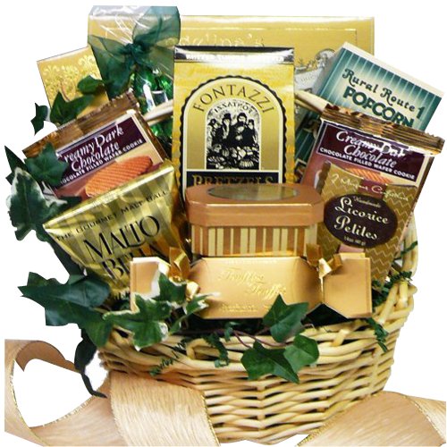 0748252714701 - ART OF APPRECIATION GIFT BASKETS SWEET SENSATIONS COOKIE, CANDY AND TREATS GIFT BASKET, SMALL