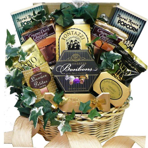 0748252747310 - ART OF APPRECIATION GIFT BASKETS SWEET SENSATIONS COOKIE, CANDY AND TREATS GIFT BASKET, MEDIUM