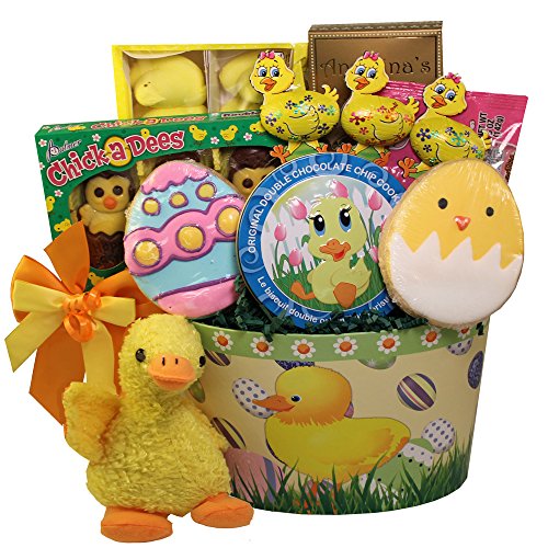 0748252749512 - ART OF APPRECIATION GIFT BASKETS LUCKY DUCK EASTER GIFT BASKET WITH CHOCOLATE AND CANDY TREATS