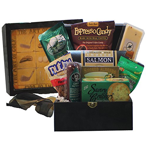 0748252851437 - ART OF APPRECIATION GIFT BASKETS THE ART OF GOLF GOURMET FOOD GIFT CHEST