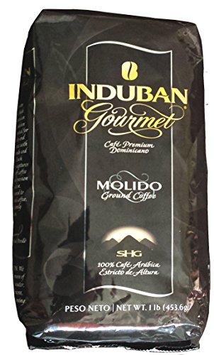 0748325000632 - INDUBAN GOURMET GROUND COFFEE DOMINICAN REPUBLIC PREMIUM 16 OZ