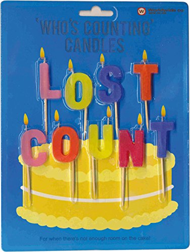 0748579415954 - NPW-USA INC. BBW4267 LOST COUNT PICK CANDLES SET -EACH