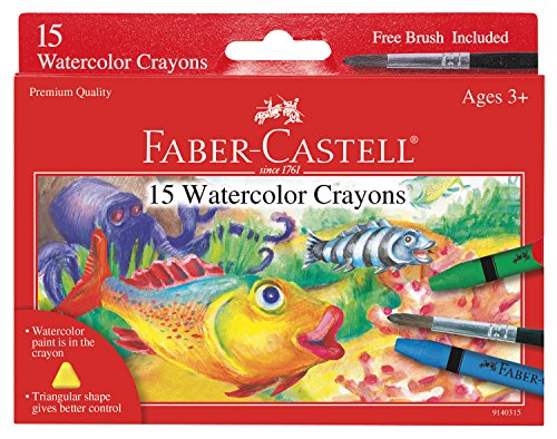 7487993806544 - FABER-CASTELL - WATERCOLOR CRAYONS - PREMIUM ART SUPPLIES FOR KIDS