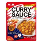0074880061710 - S&B CURRY SAUCE WITH VEGETABLES MEDIUM HOT